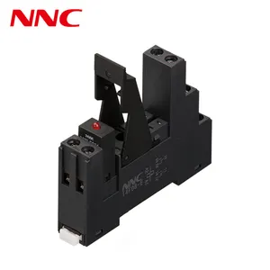 NNC继电器插座14F08-E，带led和拉扣
