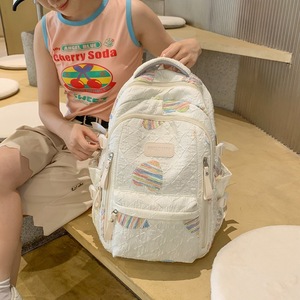 Korean Style Cute <b>Backpack</b> 18 In Lightweight <b>Waterproof</b> <b>School</b> Education Girls Student <b>Backpack</b> - Product Image 2
