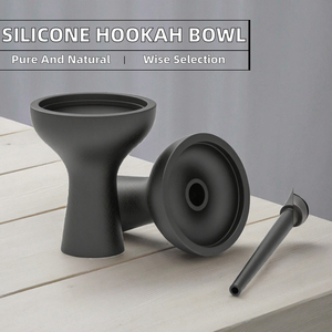Cazoleta de Silicona Negra para Narguile, 7 Orificios, Ecológica, Duradera, Tipo Libre para Fumar Shisha - Product Image 5