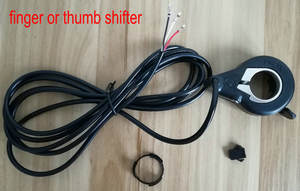 1 jeu d'accélérateur de pouce Simple, levier de doigt, installation Standard accessoire de vélo électrique, Scooter, pièces vtt, accélérateur de mobile - Product Image 3