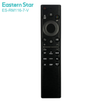 Control Remoto ES-RM116-7-V a Precio de Fábrica para el Nuevo Google Chromecast 4k TV, Decodificador con Google Voice, Smart TV G9N9N, Control por Voz BT IR