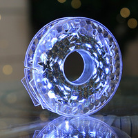 Fernbedienung Sternen himmel Grün LED Lichterketten Kupferdraht Weihnachts baum Lichter für Outdoor Holiday Dekoration für Vine