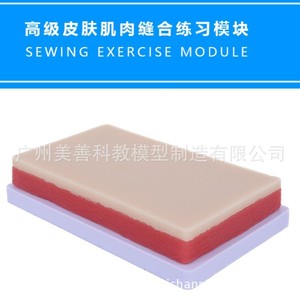 Module de pratique de suture cutanée chirurgicale : Peau en silicone, équipement de formation à la suture par injection pour la pratique médicale et chirurgicale. - Product Image 4