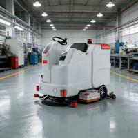 Nettoyeur de sols autoporté CleanHorse X11, grande capacité, double brosse, pour les supermarchés, machine de nettoyage commerciale