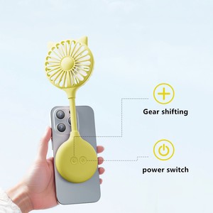 Mini ventilatore portatile portatile USB ricarica alimentazione ventola multifunzione <span class=keywords><strong>ventole</strong></span> a ventosa pieghevole <span class=keywords><strong>per</strong></span> uso domestico e in ufficio - Product Image 5