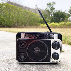 Radio Portátil MK-511 BT con Doble Altavoz, Alta Potencia, Multibanda, Sintonización de Alta Calidad, Multifunción, Tipo Tarjeta, Unidad USB - Product Image 4