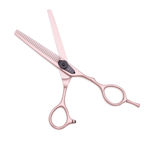 Forbici per Capelli 5.5'' 6'' AQIABI JP in Acciaio Inossidabile, Forbici da Barbiere per Sfoltire e Tagliare, Affilate, Oro Rosa, per Destrorsi A9015 - Product Image 6