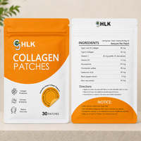 HLK Collagen Patches 30PCS Dukungan Kolagen Mendalam Meningkatkan Kekencangan dan Elastisitas Mengurangi Garis Halus Bersertifikat CE OEM ODM Logo Kustom MOQ Rendah