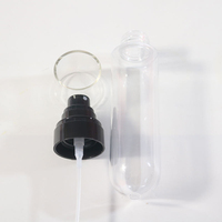 Service OEM&ODM – Nouvelle bouteille PET transparente en forme de Boston de 250, 500, 1000 ml avec pompe à lotion pour l'emballage de shampoing, gel douche et lotion