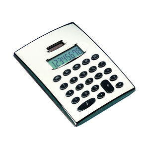 Calcolatrice Digitale Jumbo 105x145mm in Plastica Stile Tascabile per Scuola e Ufficio Alimentata a Energia Solare e Batteria - Product Image 1