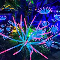 Lampe décorative d'intérieur LED corail scintillante Jingchun IP65, décoration de jardin de Noël fantastique pour l'affichage paysager des parcs à thème, événements