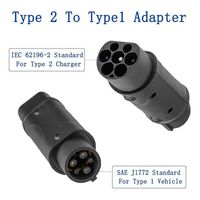 Nouvel adaptateur de véhicule électrique JET 7,2 kW, type 2 vers type 1, SAE J1772, pour rénovation/mise à niveau