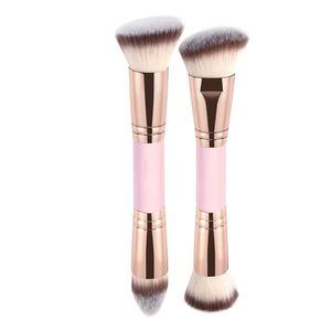 Set de 5 Brochas de Maquillaje de Doble Punta para Rostro, con Brocha para Base, Colorete y Polvo Suelto, de Pelo Suave, para Uso Transfronterizo - Product Image 5