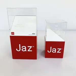 Caja de almacenamiento de exhibición de acrílico transparente Vitrina de acrílico para colección, Lego, figura, modelo, muñeca