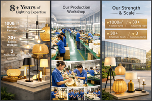 <span class=keywords><strong>Lampe</strong></span> suspendue en rotin tressé à la main de style bohème, décoration de plafond en bambou Bofo pour restaurant, café - Product Image 6