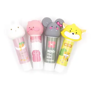 High Quality Non-Toxic PVA PVP Glue Stick School/Office Tools 9g White Glue Stick With Cute Top For Students