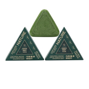 Jabón Herbal OEM para el Crecimiento del Cabello Usmania, Estimula el Recrecimiento, Previene la Calvicie, Empaque Personalizado, Jabón para el Cabello Seven Green - Product Image 3