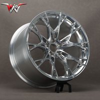 Jantes de course concaves profondes en argent poli sur mesure 18 19 20 21 22 pouces 5x120 5x112 pour BMW G20 G30 pour BMW M3 M4 Audi Tesla