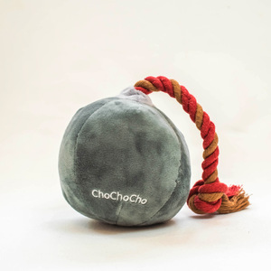 New Design Bomb <strong>Shape</strong> Soft Dental Cleaning Rope Plush <strong>Toy</strong> Interactive <strong>Dog</strong> <strong>Toys</strong> <strong>Dog</strong> Treat <strong>Toys</strong> - Product Image 3
