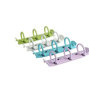 High Quality Metal Binding Clips Binder Clip Loose-leaf Binder File Folder Hoop DIY Album Scrapbook Circle Ring Binders