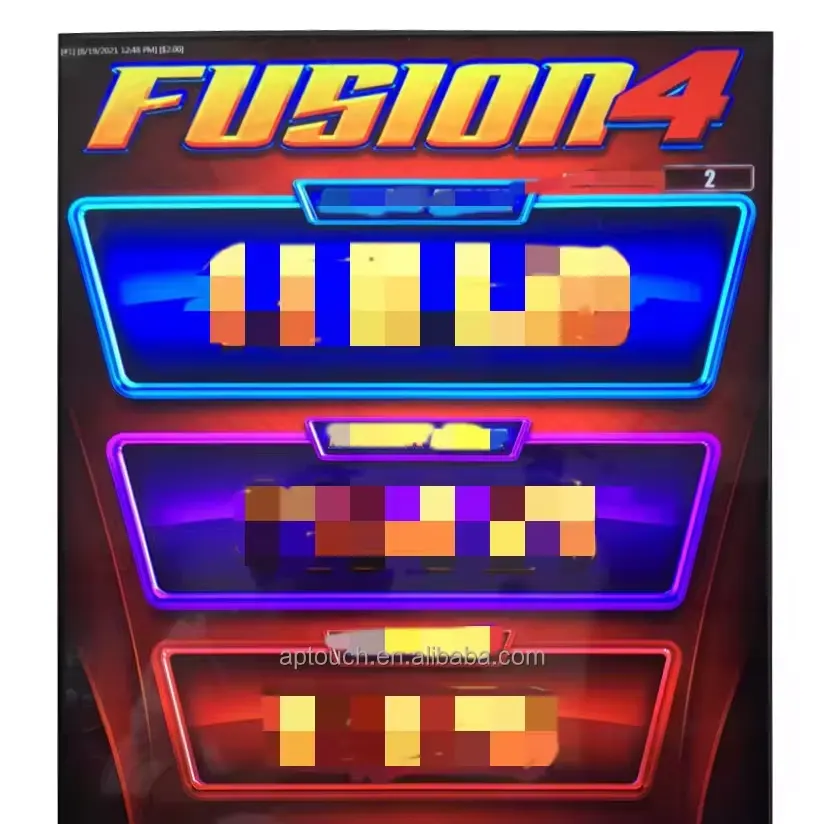 อเมริกายอดนิยมคุณภาพสูงตู้โลหะ Fusion 4 5 in 1 เมนบอร์ดสําหรับเครื่องเกมทักษะหยอดเหรียญ