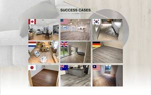 Luxury SPC Vinyl Flooring Click Lock Waterproof Floor Tiles for Projects - Product Image 4