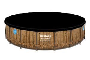 Bestway 56977 điện thép bơi Vista loạt II khung tròn trên mặt đất hồ bơi thiết lập 5.49 m <span class=keywords><strong>x</strong></span> 1.22 m - Product Image 3