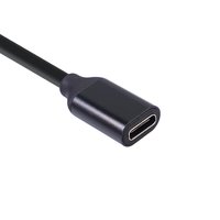 Tipo-C macho a hembra Cable de extensión Usb Tipo-C-macho a hembra Cable de extensión Conector Cable de extensión