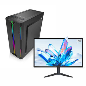 Ordinateur de bureau de jeu d'usine, ensemble de moniteurs 24 pouces, niveau I9, 12 cœurs, 48 Go, 64 Go de <span class=keywords><strong>RAM</strong></span>, carte vidéo RX580 8 Go, 16 Go, ordinateurs de jeu <span class=keywords><strong>pour</strong></span> concepteurs - Product Image 2