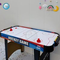 Table de hockey sur air en MDF, table de jeu familiale d'intérieur en bois avec tableau de scores manuel pour enfants et adultes