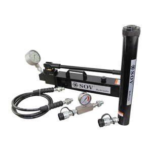 Cilindros/gatos hidráulicos de la serie RC que se pueden usar verticalmente y horizontalmente para levantar objetos pesados - Product Image 2