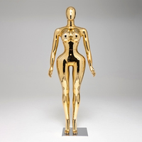 Mannequin féminin M128-CURY10, hanches larges, mannequin féminin réaliste aux courbes généreuses pour la présentation de vêtements grande taille