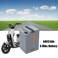 Batterie au lithium LiFePO4 personnalisée 48V 25Ah, durée de vie supérieure à 1000 cycles, certifiée CE/RoHS/UN38.3, température de fonctionnement de -20 à 55°C, électrique