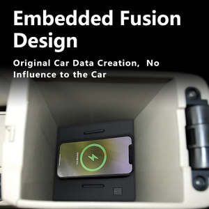 Cargador Inalámbrico para Auto para Toyota Corolla 2007 2008 2009 2010 2011 2012, Accesorios, Placa de Carga Rápida de 15W para Teléfono, Adaptador - Product Image 4