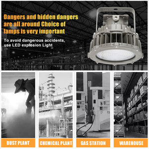 Ullisted Class I div 2 chiếu sáng LED chống cháy nổ chiếu sáng cho khu vực nguy hiểm - Product Image 5
