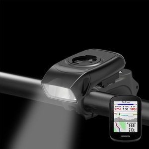 Étanche multifonctionnel vélo GPS ordinateur support LED phare ABS matériel tige Base équipement de cyclisme alimenté par batterie - Product Image 1