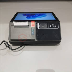 Win 10 Android <span class=keywords><strong>11</strong></span> Wifi Punto de venta Escritorio <span class=keywords><strong>11</strong></span>,6 ''Todo en uno 80mm Pos Impresora Equipo financiero Tablet Smart Pos Terminal - Product Image 3