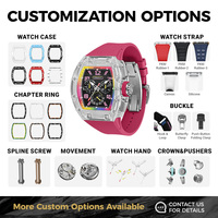 Montres de sport de luxe légères pour hommes Montres mécaniques automatiques ultra-légères Montres pour hommes tendance d'affair