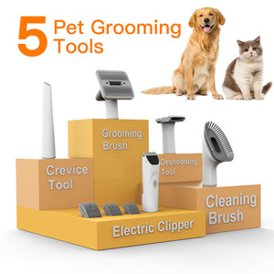 <span class=keywords><strong>Aspirateur</strong></span> à <span class=keywords><strong>poils</strong></span> d'<span class=keywords><strong>animaux</strong></span> sans fil multifonctionnel avec brosse à <span class=keywords><strong>poils</strong></span> de chat pour un nettoyage domestique silencieux - Product Image 3