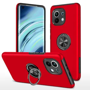 Amazon's Hot Sale Magnetic Ring Phone Cover for Xiaomi 12 11 10 Poco M4 X4 GT Phone Cases with Stand