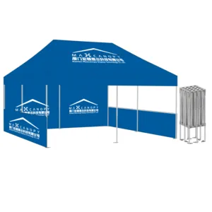 Tendone in alluminio di lusso all'ingrosso di buona qualità tettoie 17 x17ft 5x5m gazebo impermeabile all'aperto pieghevole pop-up commerciale showTent