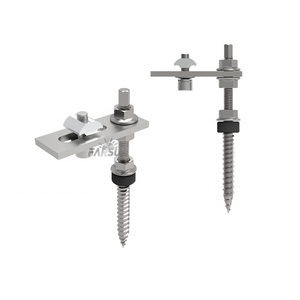 Système de montage sur toit incliné FarSun, vis filetées, support à boulons - Product Image 2