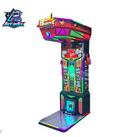 Machine de jeu de boxe Ultimate Big Punch à monnayeur, machine d'arcade sportive à tickets pour centre commercial