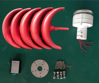 100W-400W 12V/24V Éolienne à axe vertical en forme de lanterne Solutions d'alimentation hors réseau pour la maison