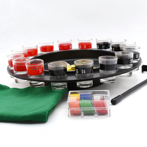 Trò chơi uống rượu đặt trò chơi sòng bạc 3 trong 1 uống Roulette với cốc uống - Product Image 6