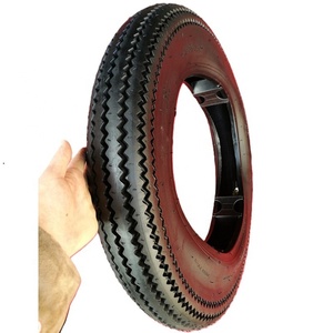 Pneus de moto vintage à dents de scie en caoutchouc premium 5.00-15, longue durée de vie, pneus de moto personnalisés stables - Product Image 1