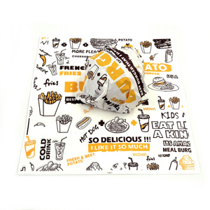 Food Basket Liner <b>Paper</b> Food Grade Disposable Oil Proof <b>Greaseproof</b> <b>Paper</b> for Fries Takeaway Use - Product Image 2
