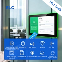 Nueva Tablet Android POE de 10.1 Pulgadas con Pantalla Capacitiva RK3576S 4+32GB WiFi6 Cámara de 5MP Pantalla para Reserva de Salas de Reuniones
