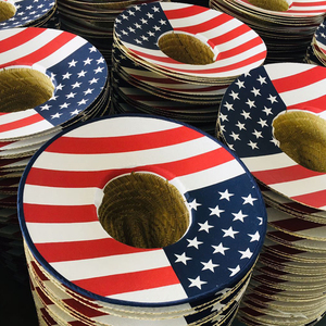 Sombreros de paja tipo boater personalizados de fábrica al por mayor, sombreros de paja de moda con logo, sombreros de paja tipo boater con fieltro y purpurina - Product Image 1