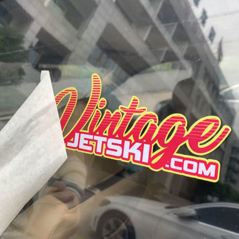 Multi-Color Printed Stickers